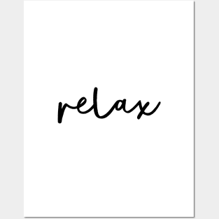 Relax Posters and Art